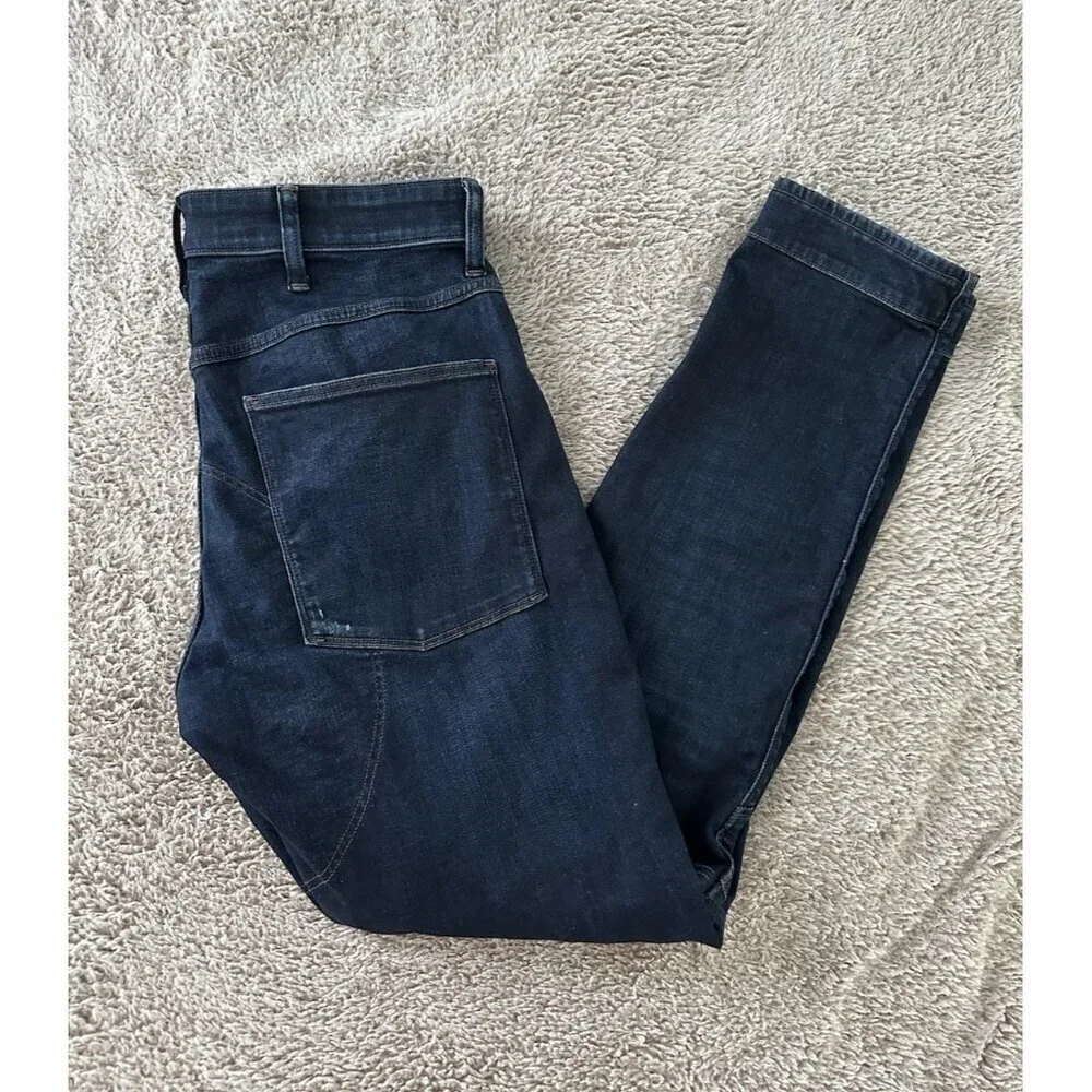 G Star RAW Jeans Mens Blue 5620 3D Slim Moto Style Biker Denim Pants